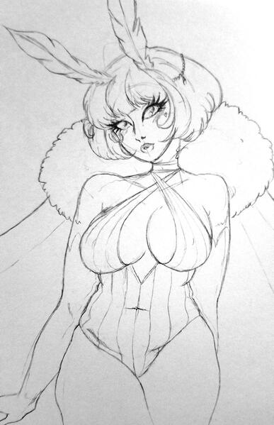 Moth mommy Sketch