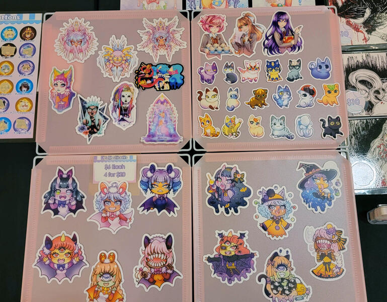 MORE stickers